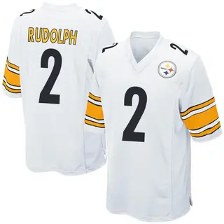 Pittsburgh Steelers Youth Mason Rudolph Game Jersey - White