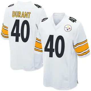 Pittsburgh Steelers Youth Mataeo Durant Game Jersey - White