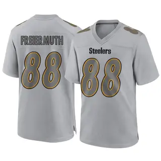 Pittsburgh Steelers Youth Pat Freiermuth Game Atmosphere Fashion Jersey - Gray