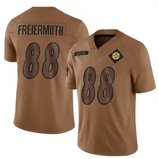 Pittsburgh Steelers Youth Pat Freiermuth Limited 2023 Salute To Service Jersey - Brown