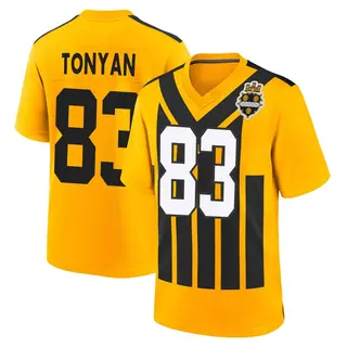 Pittsburgh Steelers Youth Robert Tonyan Game Alternate 1933 Throwback Jersey - Gold