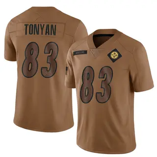 Pittsburgh Steelers Youth Robert Tonyan Limited 2023 Salute To Service Jersey - Brown