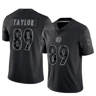 Pittsburgh Steelers Youth Roc Taylor Limited Reflective Jersey - Black