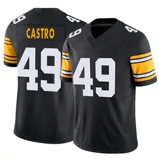 Pittsburgh Steelers Youth Sebastian Castro Limited Alternate Vapor F.U.S.E. Jersey - Black