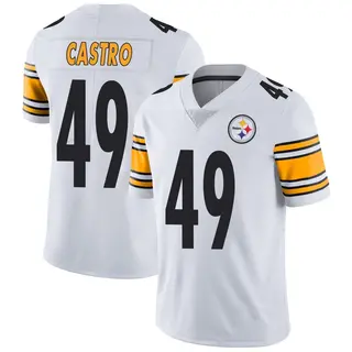Pittsburgh Steelers Youth Sebastian Castro Limited Vapor Untouchable Jersey - White