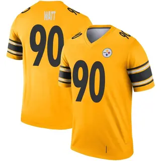 Pittsburgh Steelers Youth T.J. Watt Legend Inverted Jersey - Gold