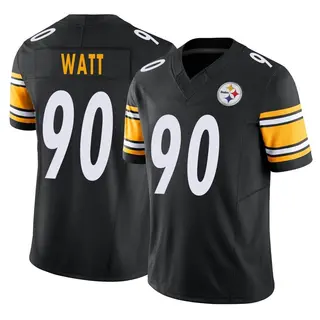 Pittsburgh Steelers Youth T.J. Watt Limited Vapor F.U.S.E. Jersey - Black