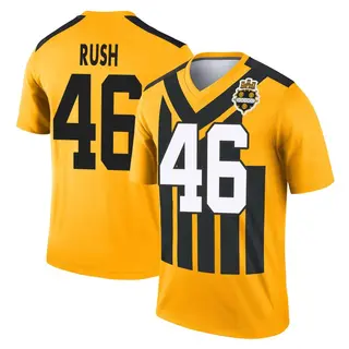 Pittsburgh Steelers Youth Thomas Rush Legend Alternate 1933 Throwback Performance Jersey - Gold