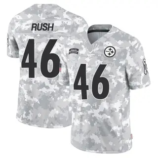 Pittsburgh Steelers Youth Thomas Rush Limited 2024 Salute to Service Jersey - Arctic Camo