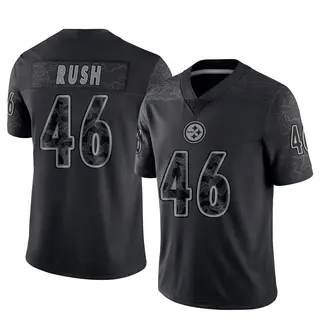 Pittsburgh Steelers Youth Thomas Rush Limited Reflective Jersey - Black