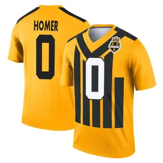Pittsburgh Steelers Youth Travis Homer Legend Alternate 1933 Throwback Performance Jersey - Gold