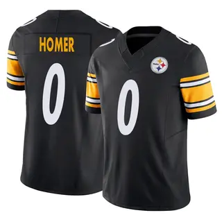 Pittsburgh Steelers Youth Travis Homer Limited Vapor F.U.S.E. Jersey - Black