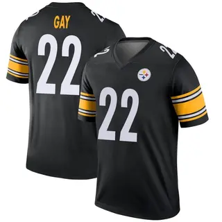 Pittsburgh Steelers Youth William Gay Legend Jersey - Black
